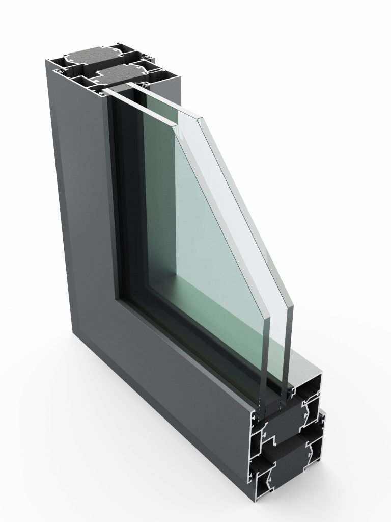 PURe® aluminium window, flat faced thumbnail image