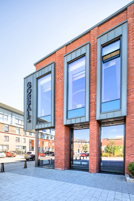 New Gorbals Housing Association featuring Seniors windows, doors and curtain walling.