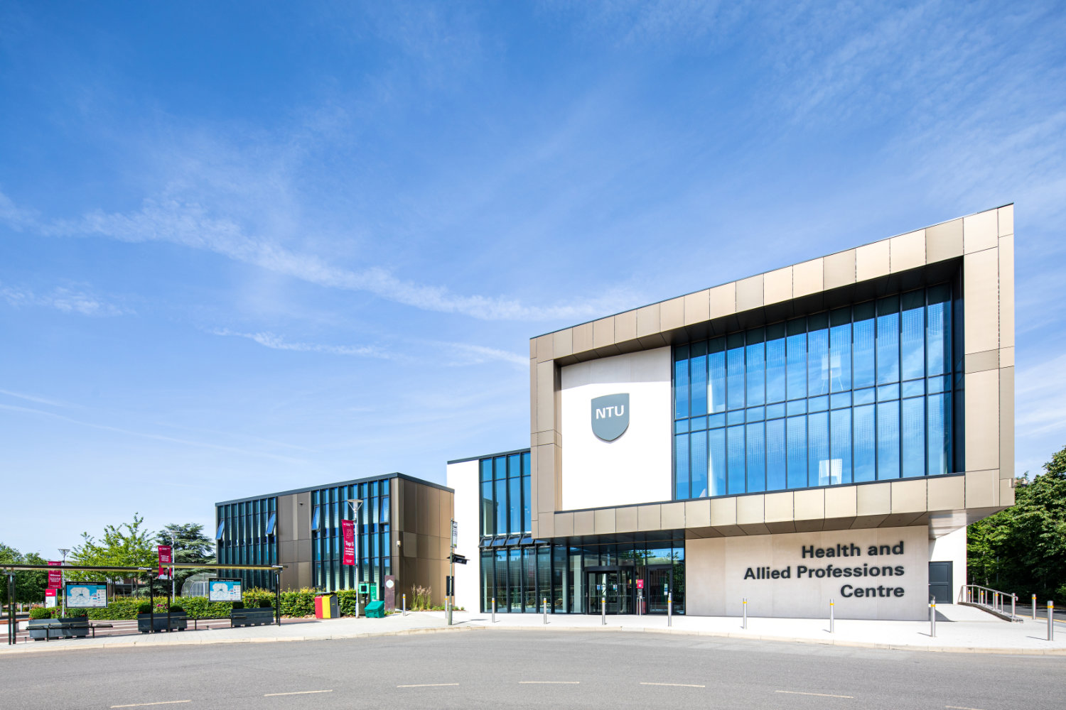 Nottingham Trent University - purpose built health and allied professions centre commercial installation.