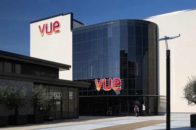 Vue Cinema - Curtain walling