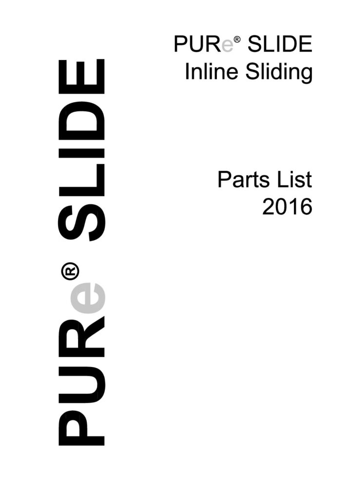thumbnail of PURe SLIDE Inline Sliding