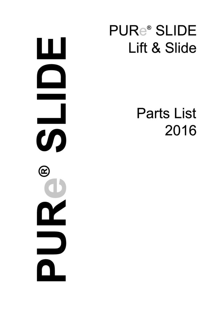 thumbnail of PURe SLIDE Lift Slide